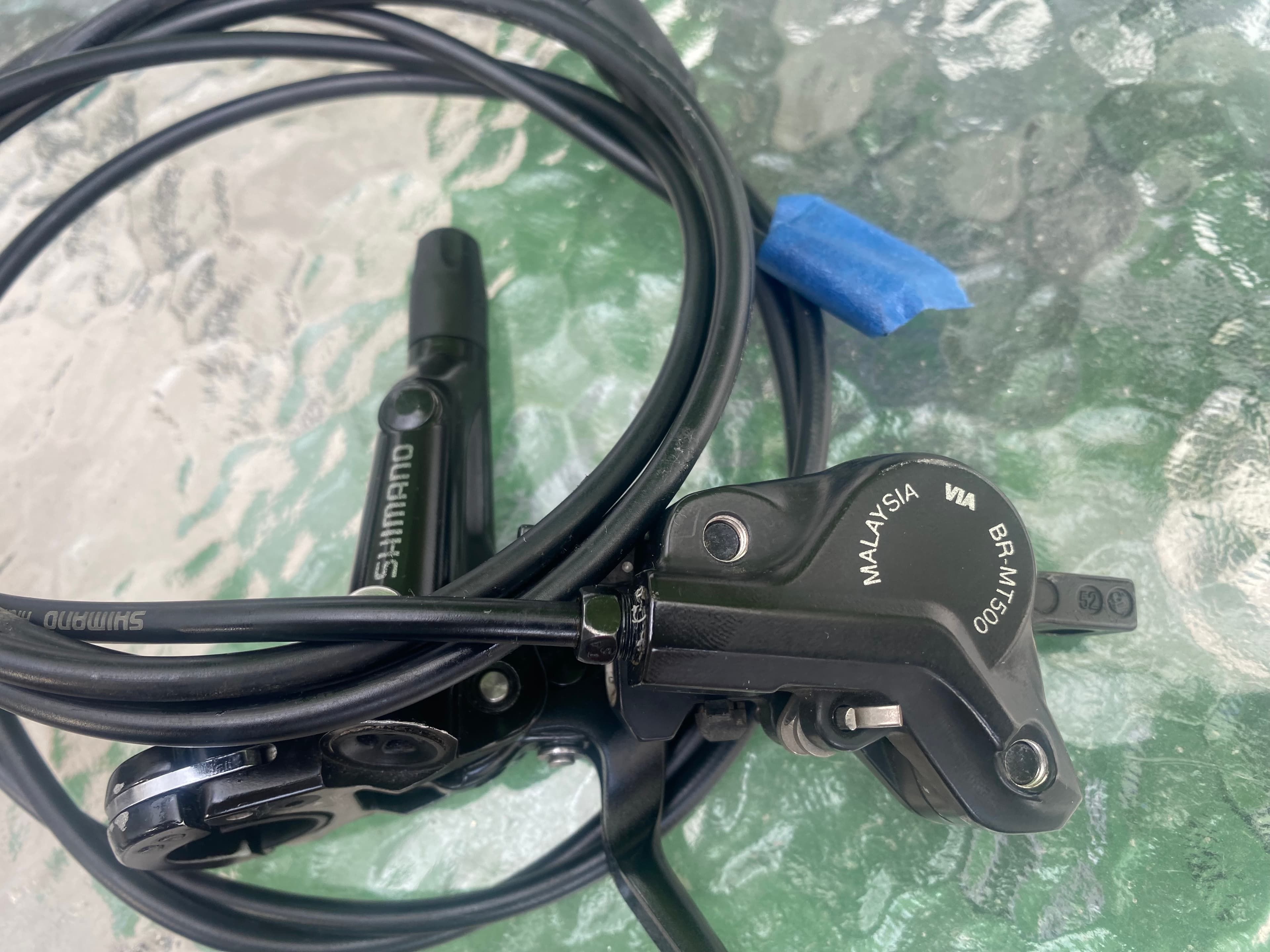 Frenos de Disco Hidráulicos Shimano BL-MT501 / BR-MT500 para Bicicleta