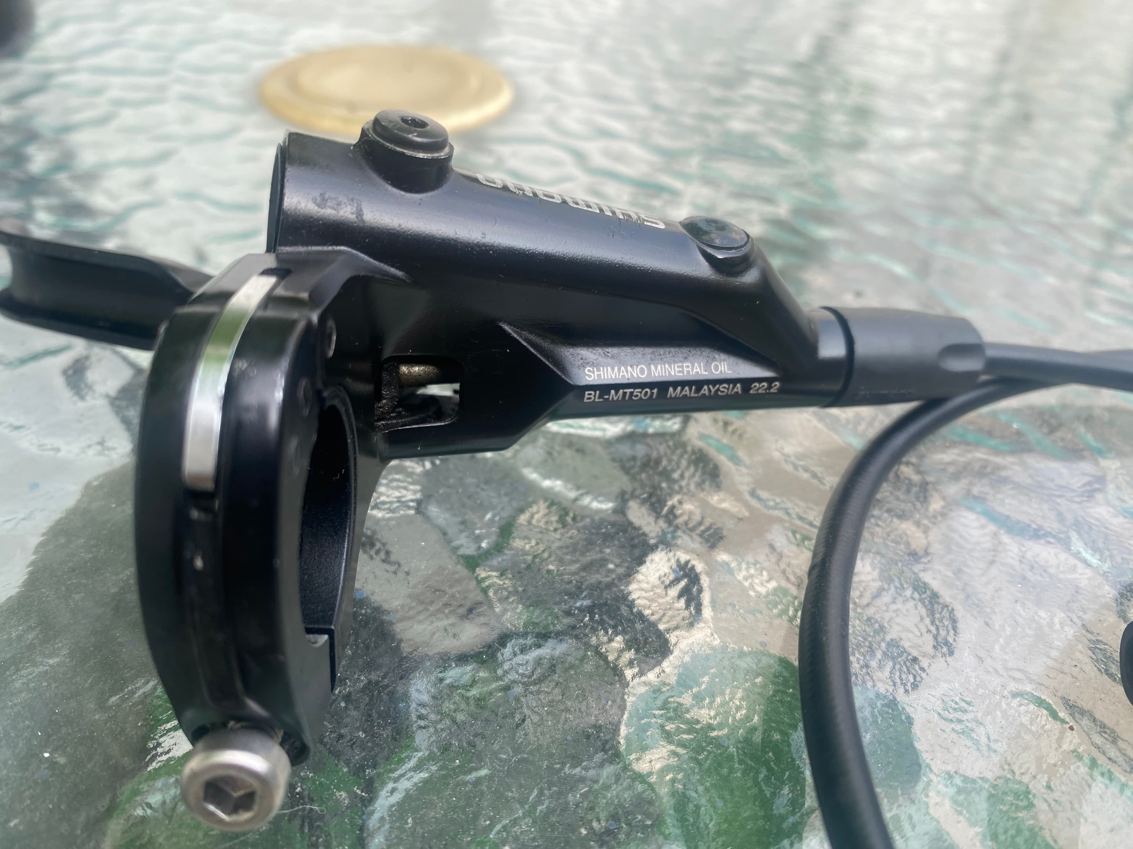Frenos de Disco Hidráulicos Shimano BL-MT501 / BR-MT500 para Bicicleta