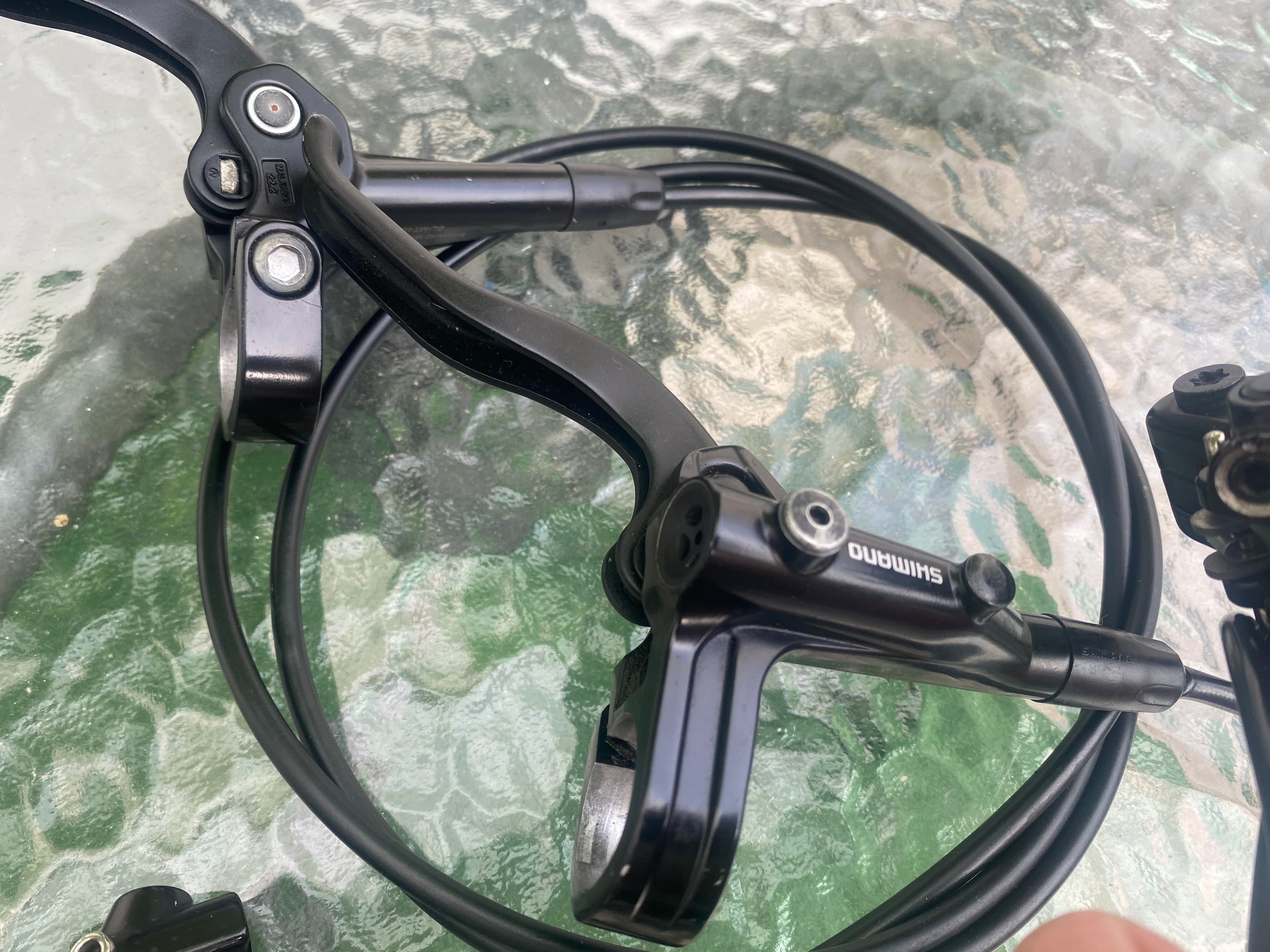Frenos de Disco Hidráulicos Shimano BR-MT400 para Bicicleta